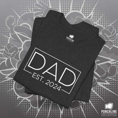 New Dad Est. 2024 - T-Shirt