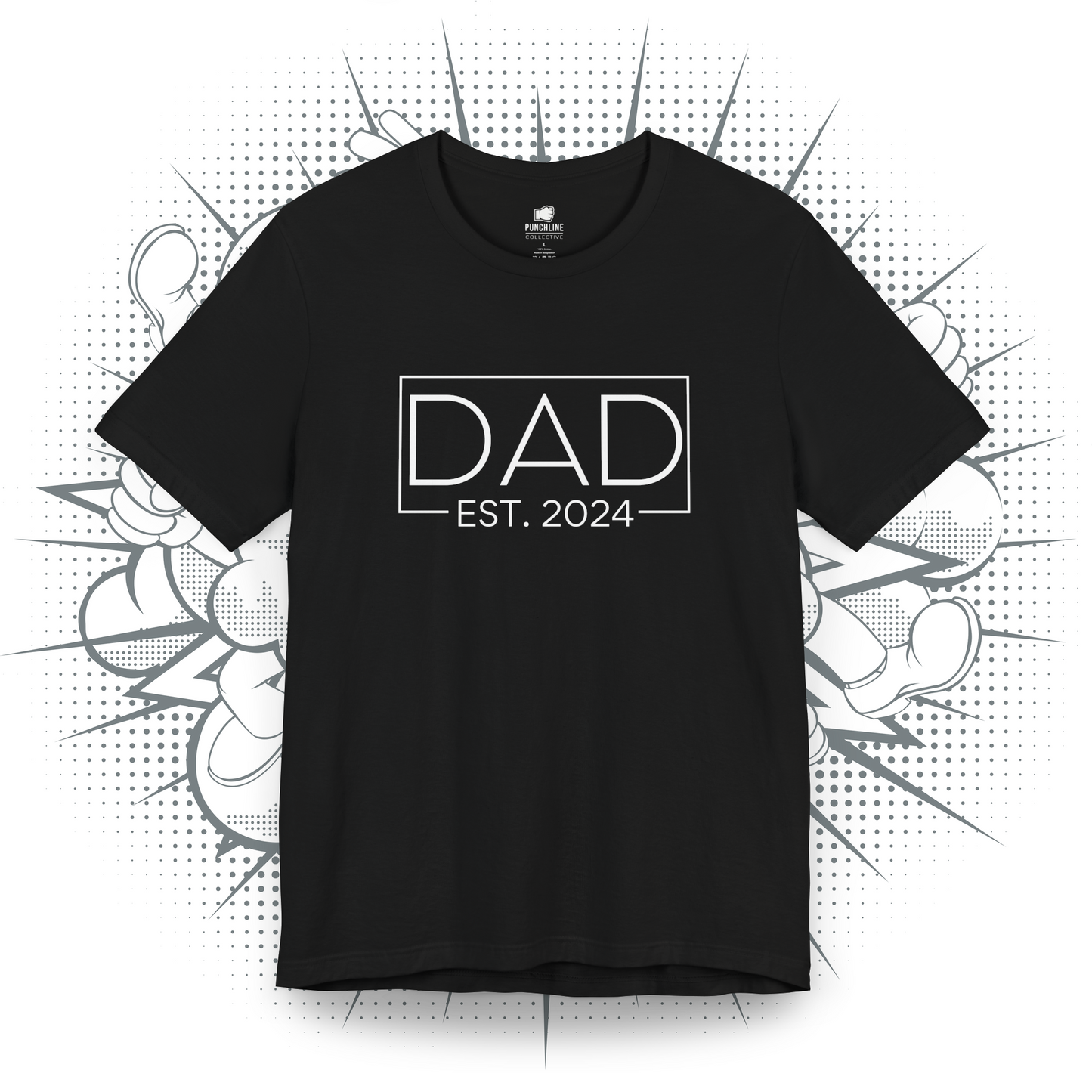 New Dad Est. 2024 - T-Shirt