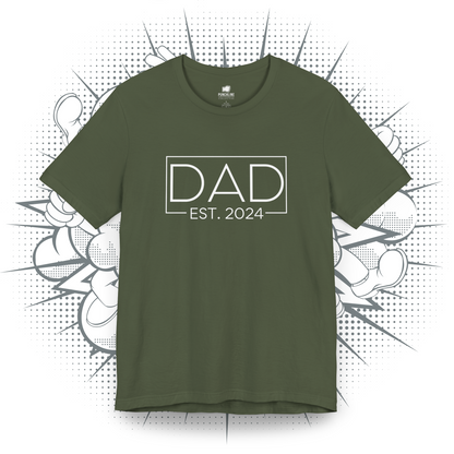 New Dad Est. 2024 - T-Shirt