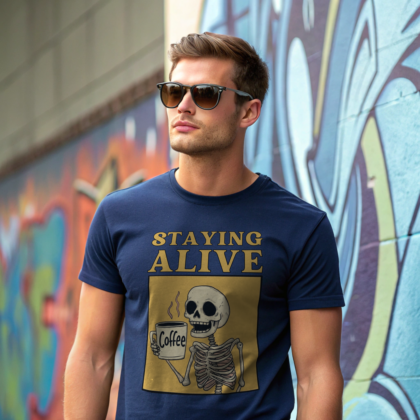 Staying Alive - T-Shirt